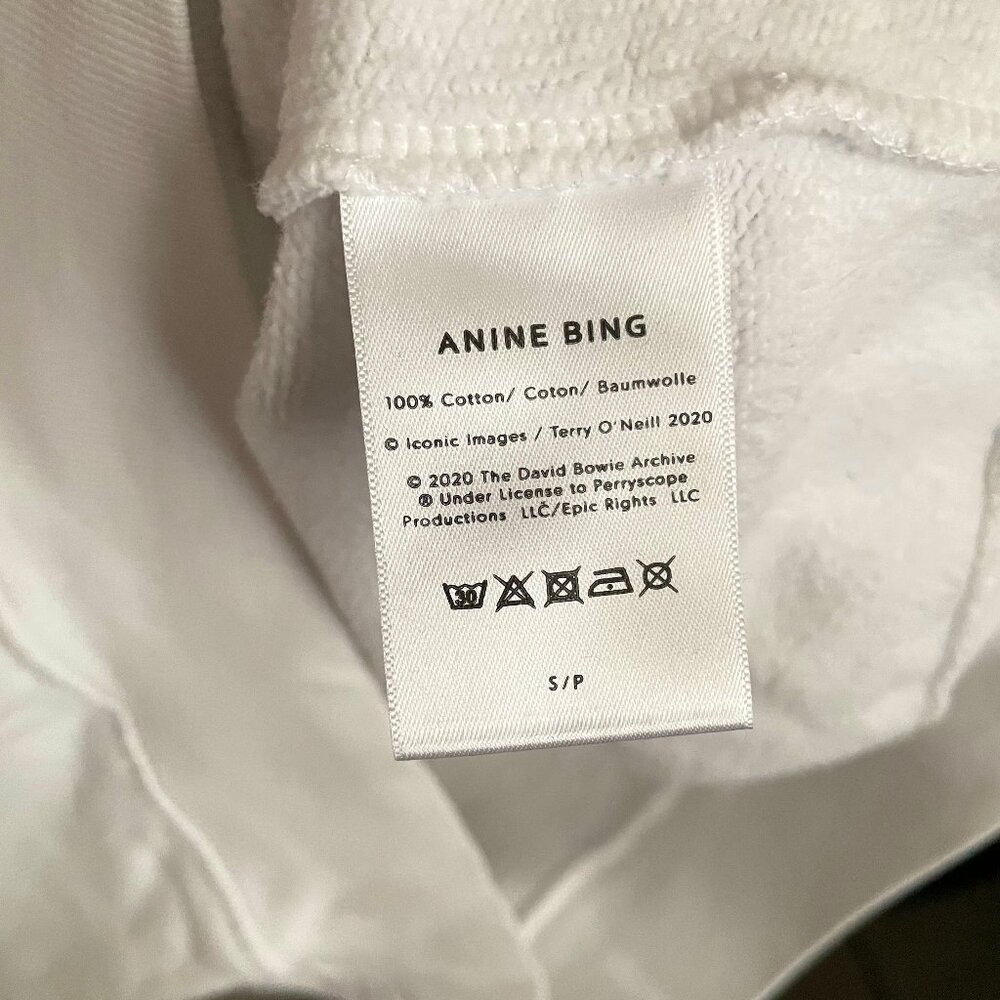 Anine Bing x Terry O'Neill David Bowie Ramona Sweatshirt - Picture 8 of 10